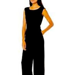 Tahari by Arthur S. Levine Round Neck Jumpsuit